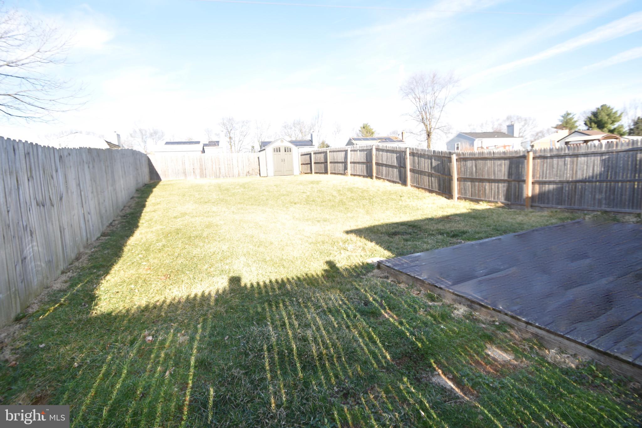819 Chadwick Circle Frederick, MD 21701 - Photo 16 of 16 Large rear yard with patio and privacy fencing
