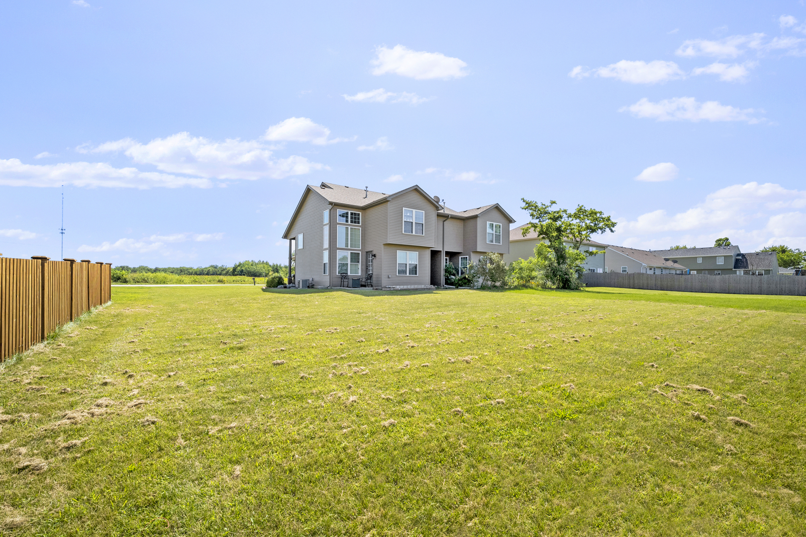 284 South Will Road Diamond, IL 60416 - Photo 23 of 23 a view of an ocean with a big yard