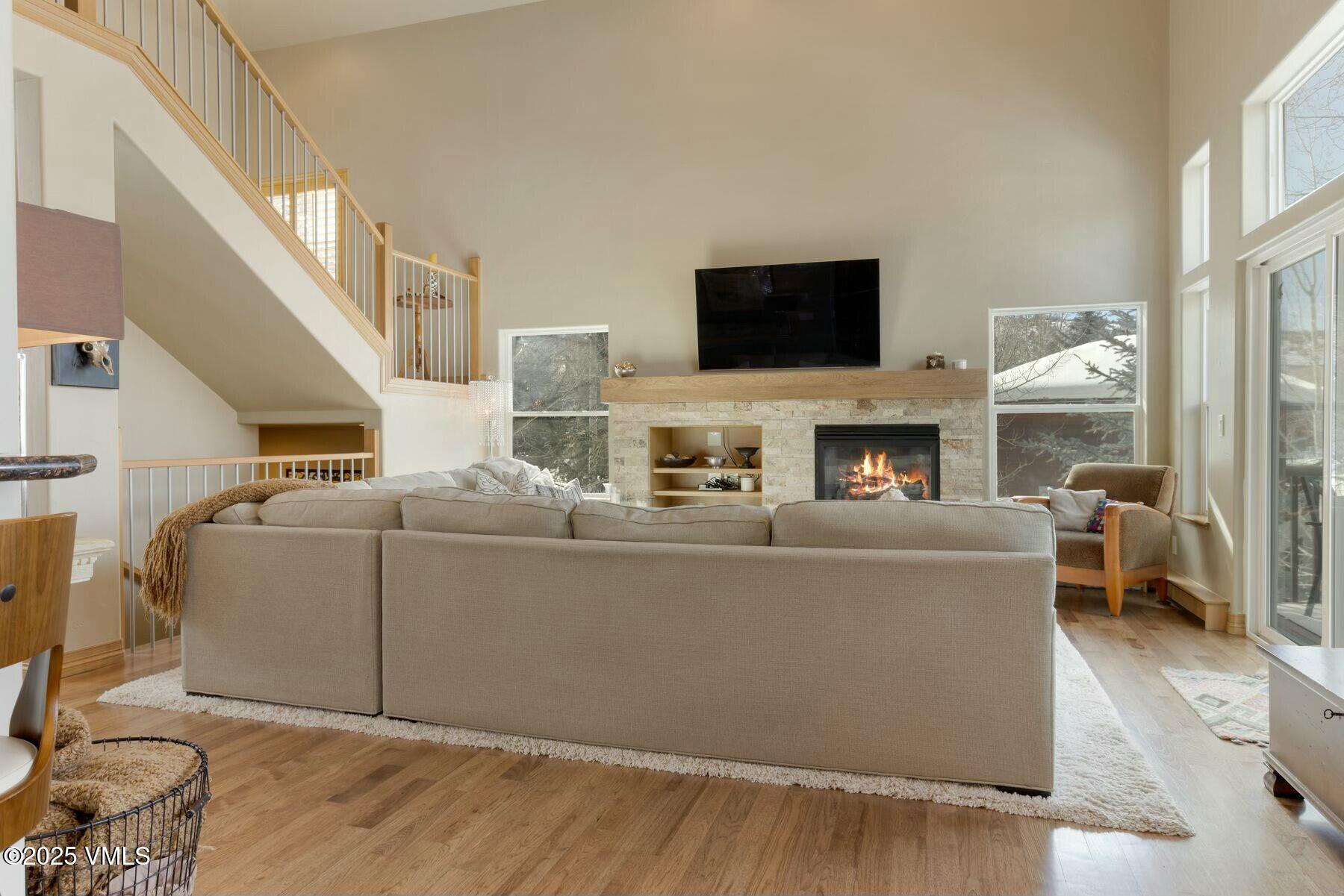 85 Remington Trail Edwards, CO 81632 - Photo 10 of 41 a living room with furniture and a flat screen tv