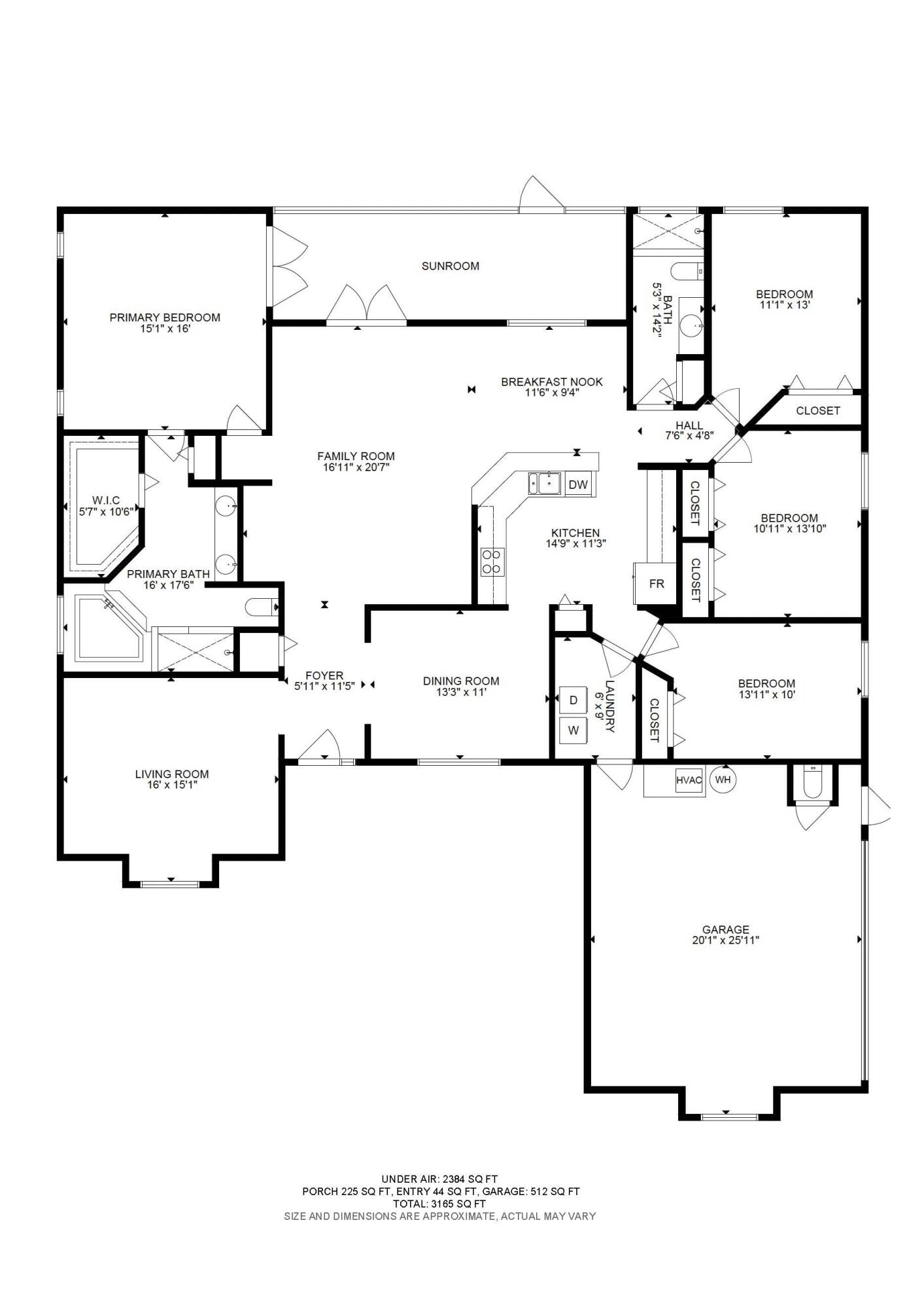 3299 Telesca Road Southeast Palm Bay, FL 32909 - Photo 58 of 58 Floorplan