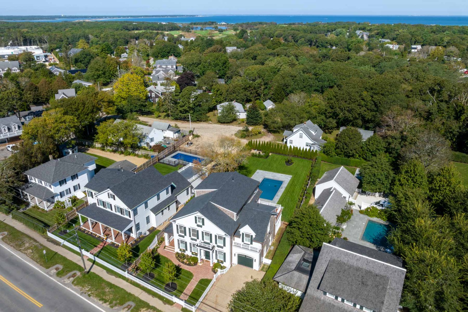 183 Upper Main Street Edgartown, MA 02539 - Photo 32 of 33 an aerial view of multiple house