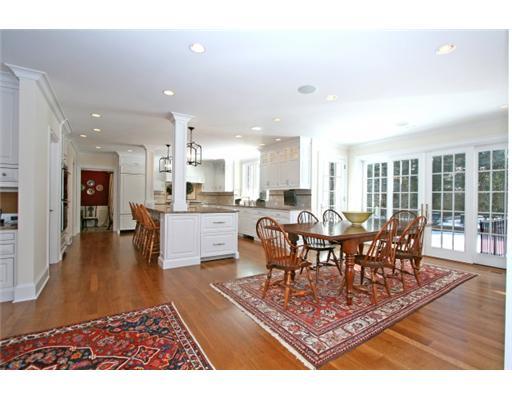 30 Pear Tree Point Road Darien, CT 06820 - Photo 9 of 20 a living room with dining room and wooden floor