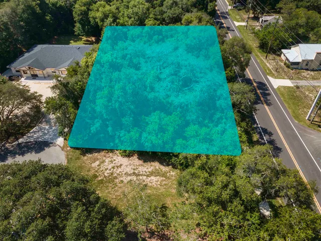 a aerial view of a house