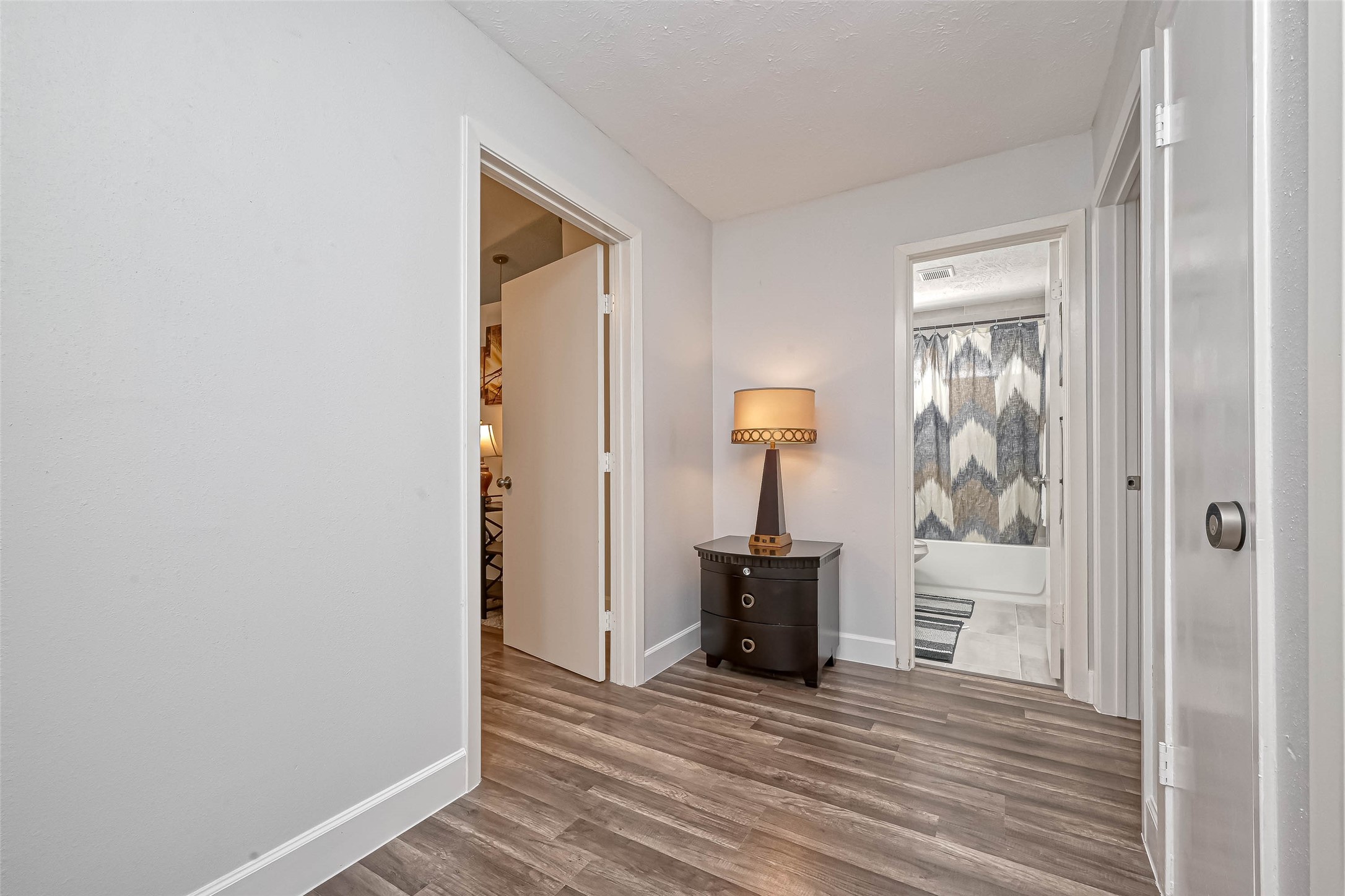 11618 Corona Lane Houston, TX 77072 - Photo 47 of 50 a view of empty room with wooden floor