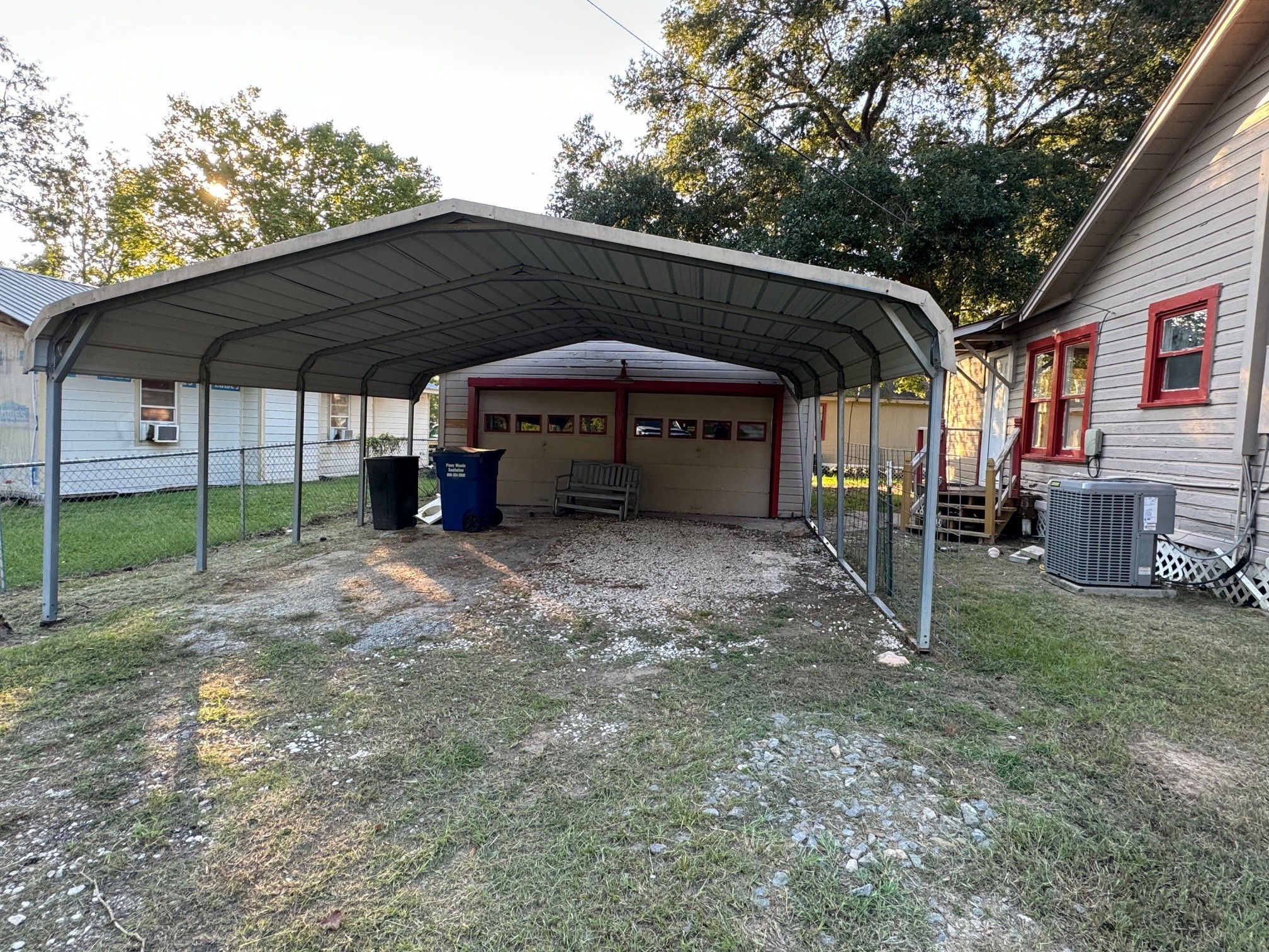 1809 Old Israel Road Livingston, TX 77351 - Photo 13 of 15 a view of a house with a backyard