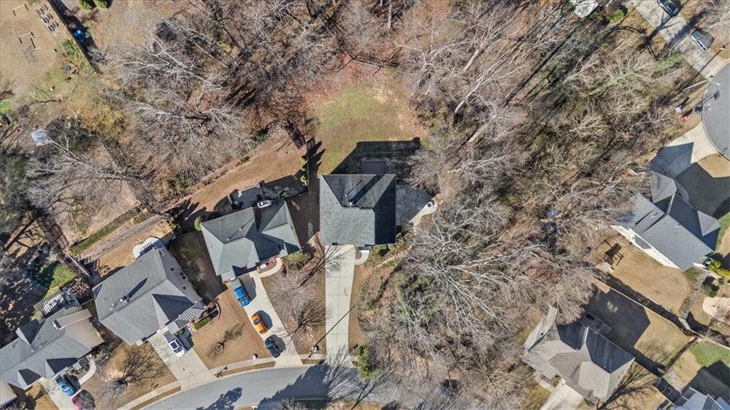 1038 Middlebrooke Drive Canton, GA 30115 - Photo 70 of 76 an aerial view of a house with a yard