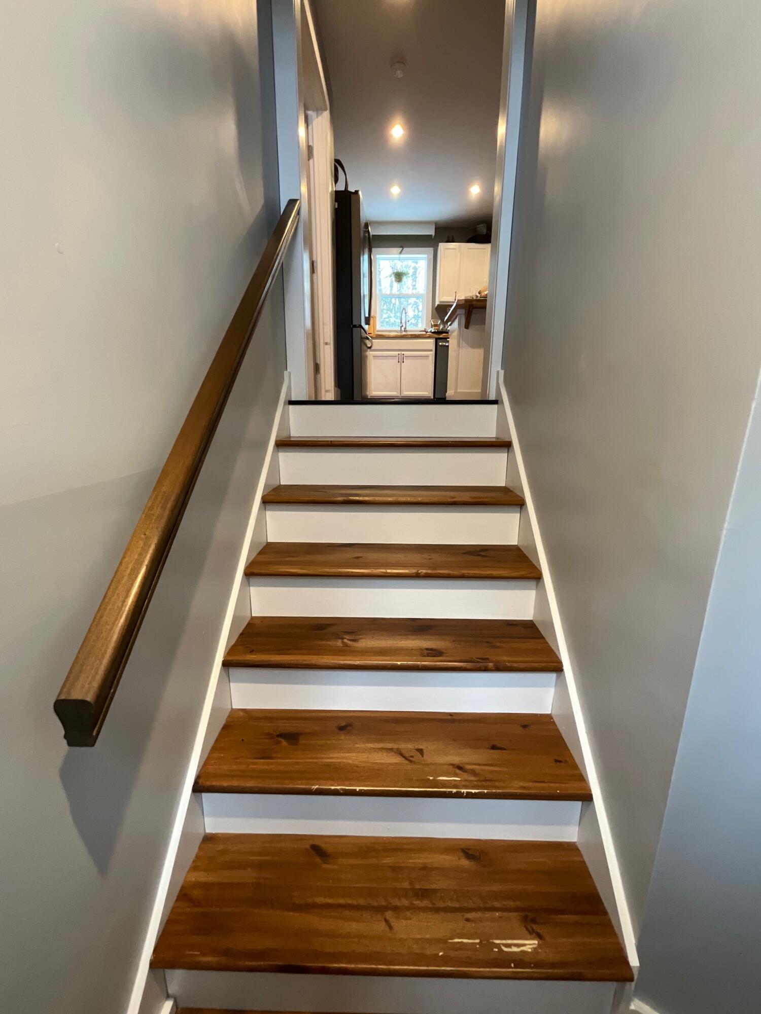 41 Laren Road Jefferson, ME 04348 - Photo 18 of 53 Stairway to level 1