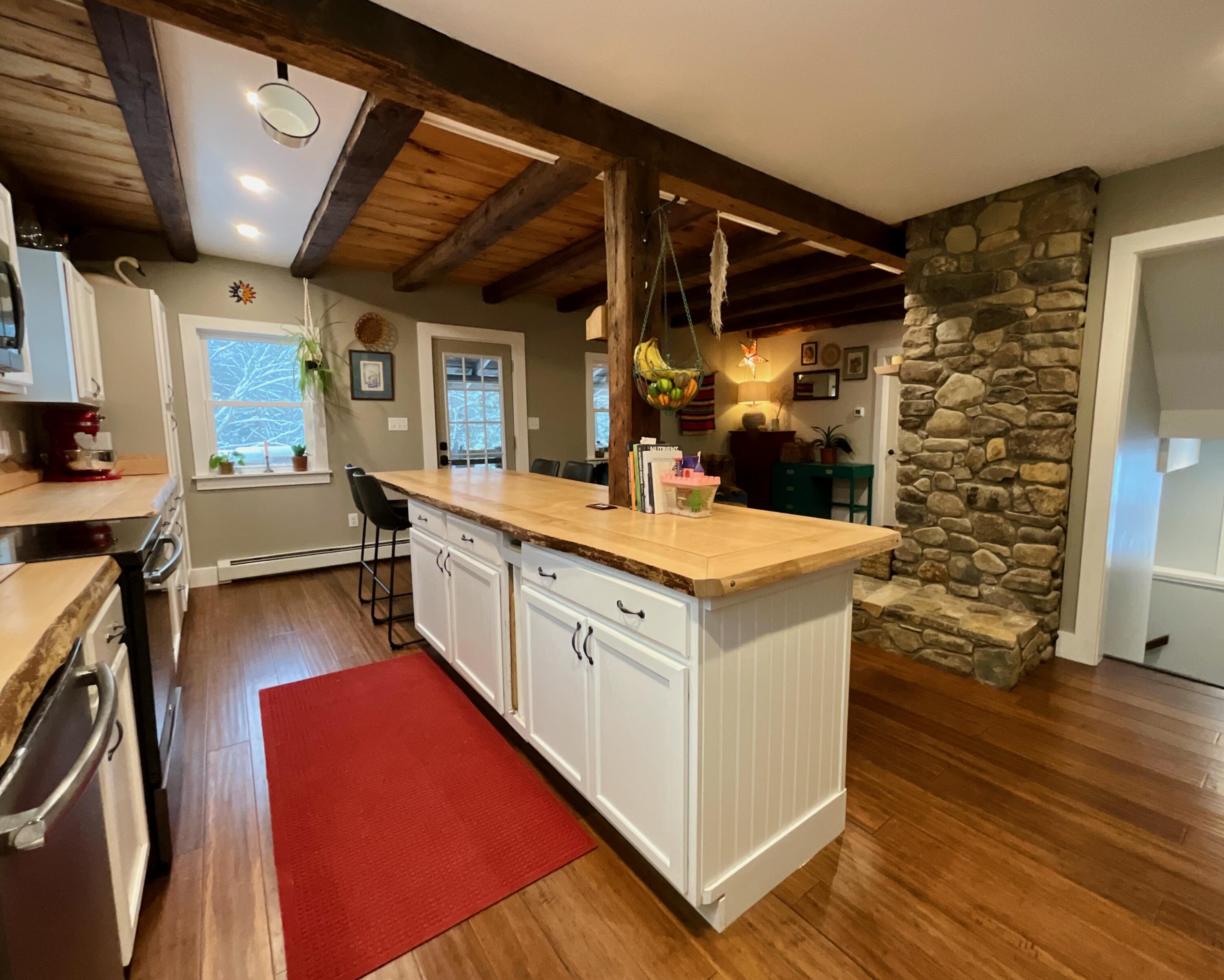 41 Laren Road Jefferson, ME 04348 - Photo 25 of 53 Kitchen with view of island