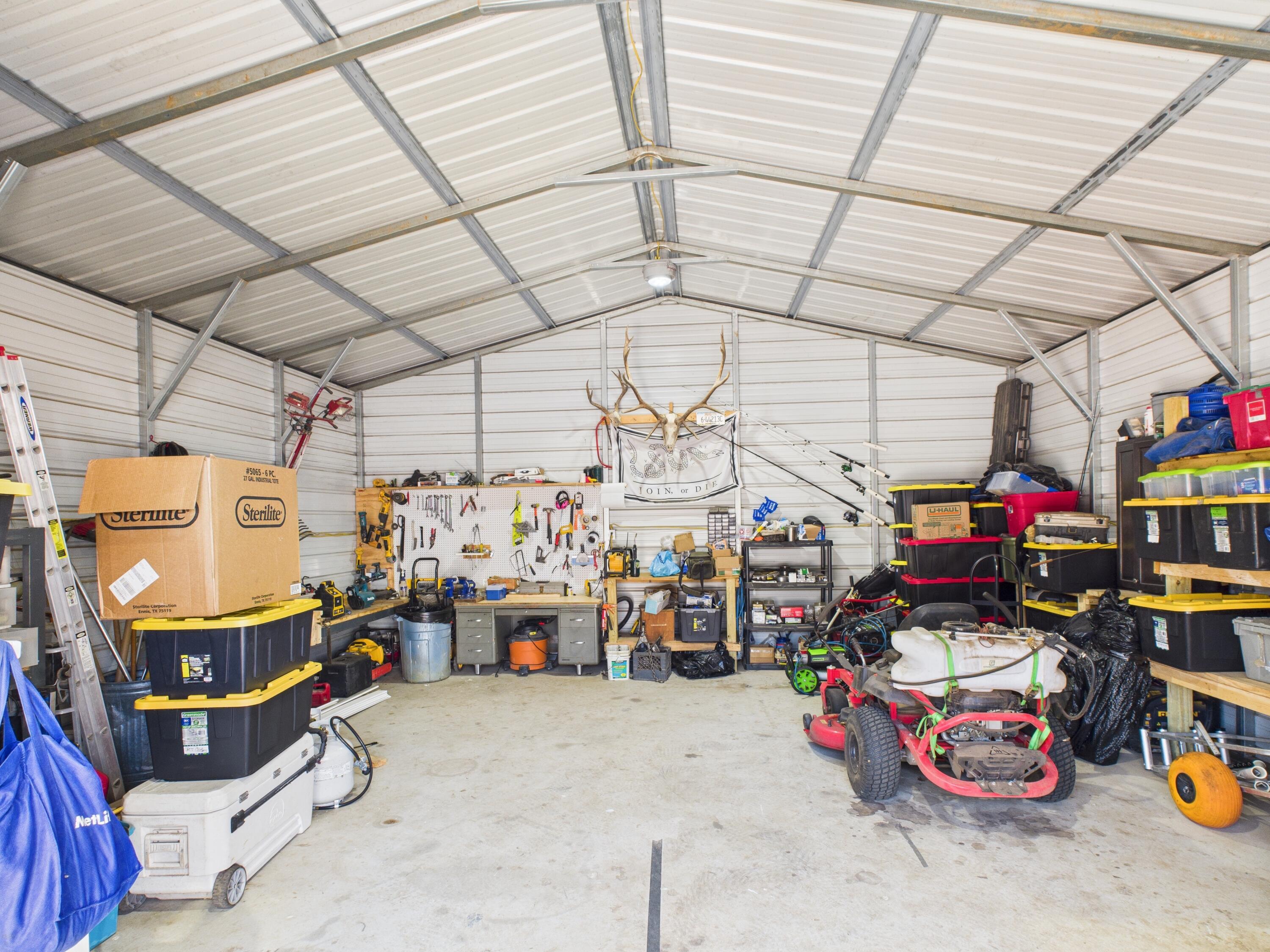 9866 Red Rock Road Milton, FL 32570 - Photo 7 of 44 Garage Interior
