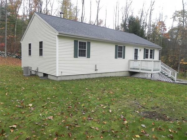 536 Cutler Road Barre, MA 01005 - Photo 21 of 24 a view of a house with a yard