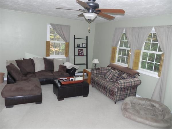536 Cutler Road Barre, MA 01005 - Photo 7 of 24 a living room with furniture and a large window