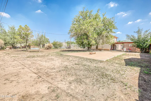 a view of a house with wooden walls