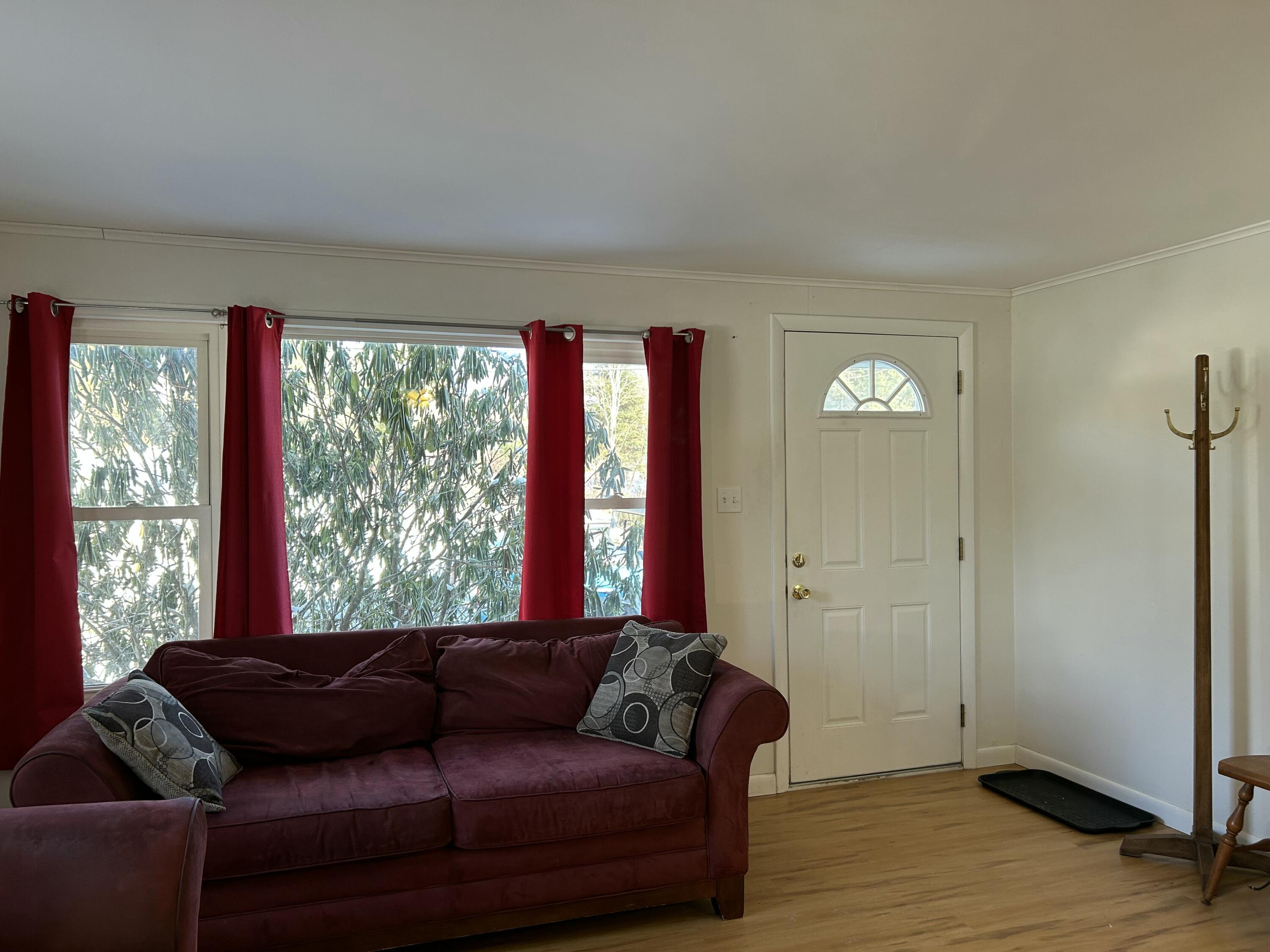 211 Mud Creek Road Hancock, ME 04640 - Photo 8 of 27 Living Room showing Door to Front Yard
