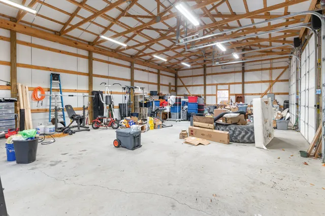 a view of a storage in a room