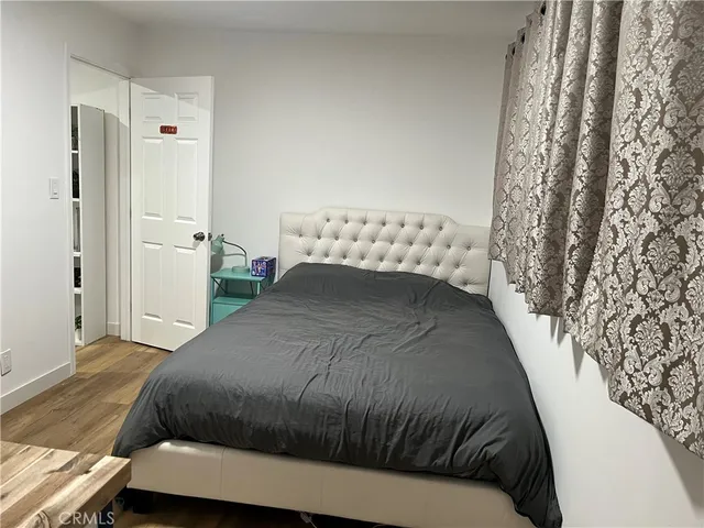 a room with a table and chairs