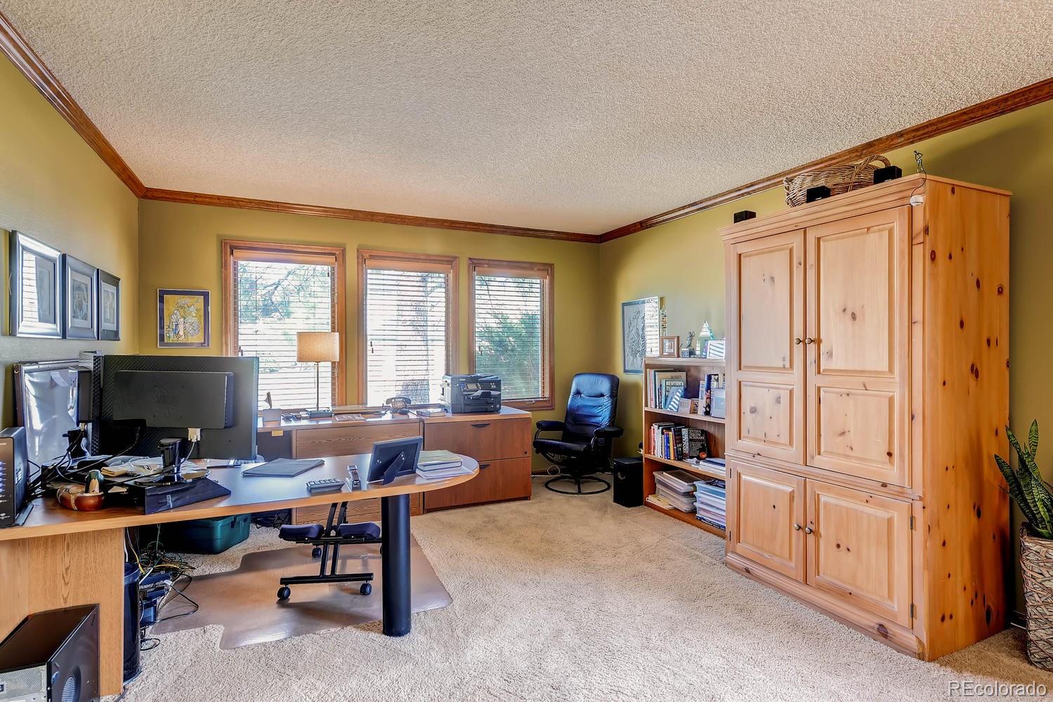 8110 Sweet Water Road Lone Tree, CO 80124 - Photo 11 of 34 a view of a livingroom with workspace and a window