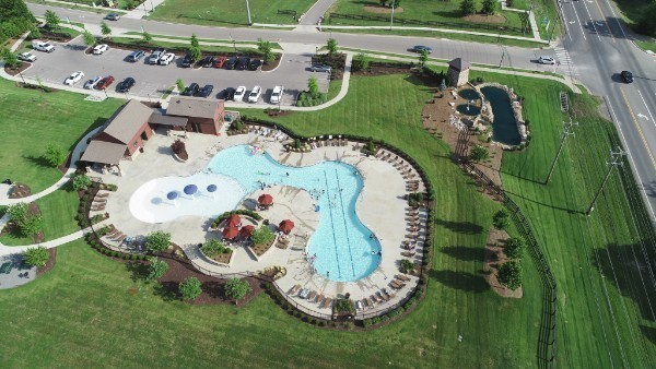 626 Pine Bloom Road Lebanon, TN 37087 - Photo 31 of 39 an aerial view of a house with outdoor space