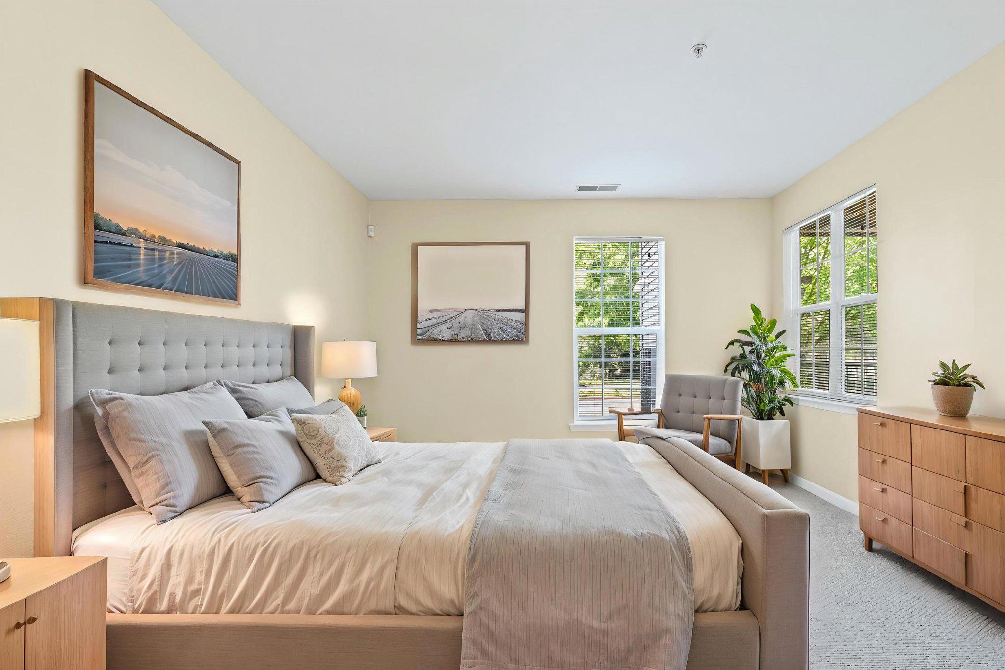 36 Hawk Rise Lane, Unit 104 Owings Mills, MD 21117 - Photo 8 of 25 Virtually staged bedroom #2.