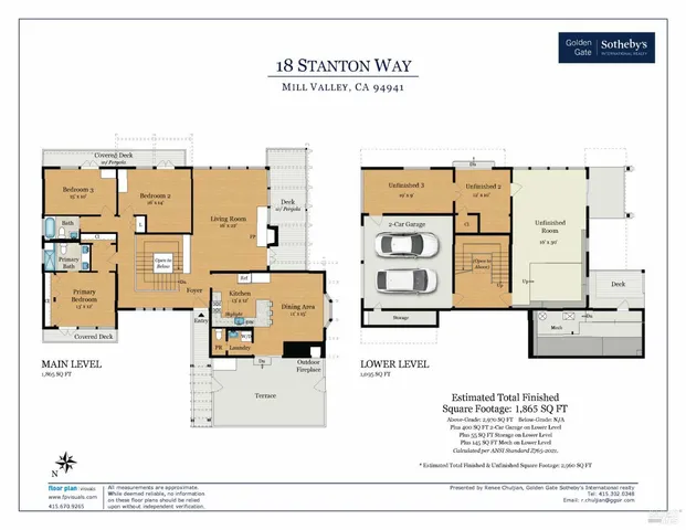 $2,595,000 | 18 Stanton Way, Mill Valley, CA 94941