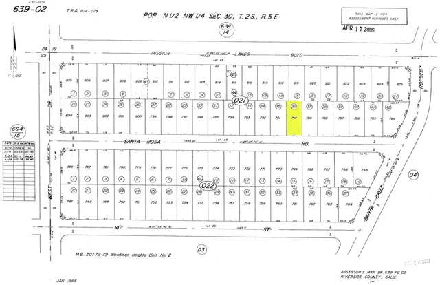 $37,500 | 0 Santa Rosa Road, Desert Hot Springs, CA 92240