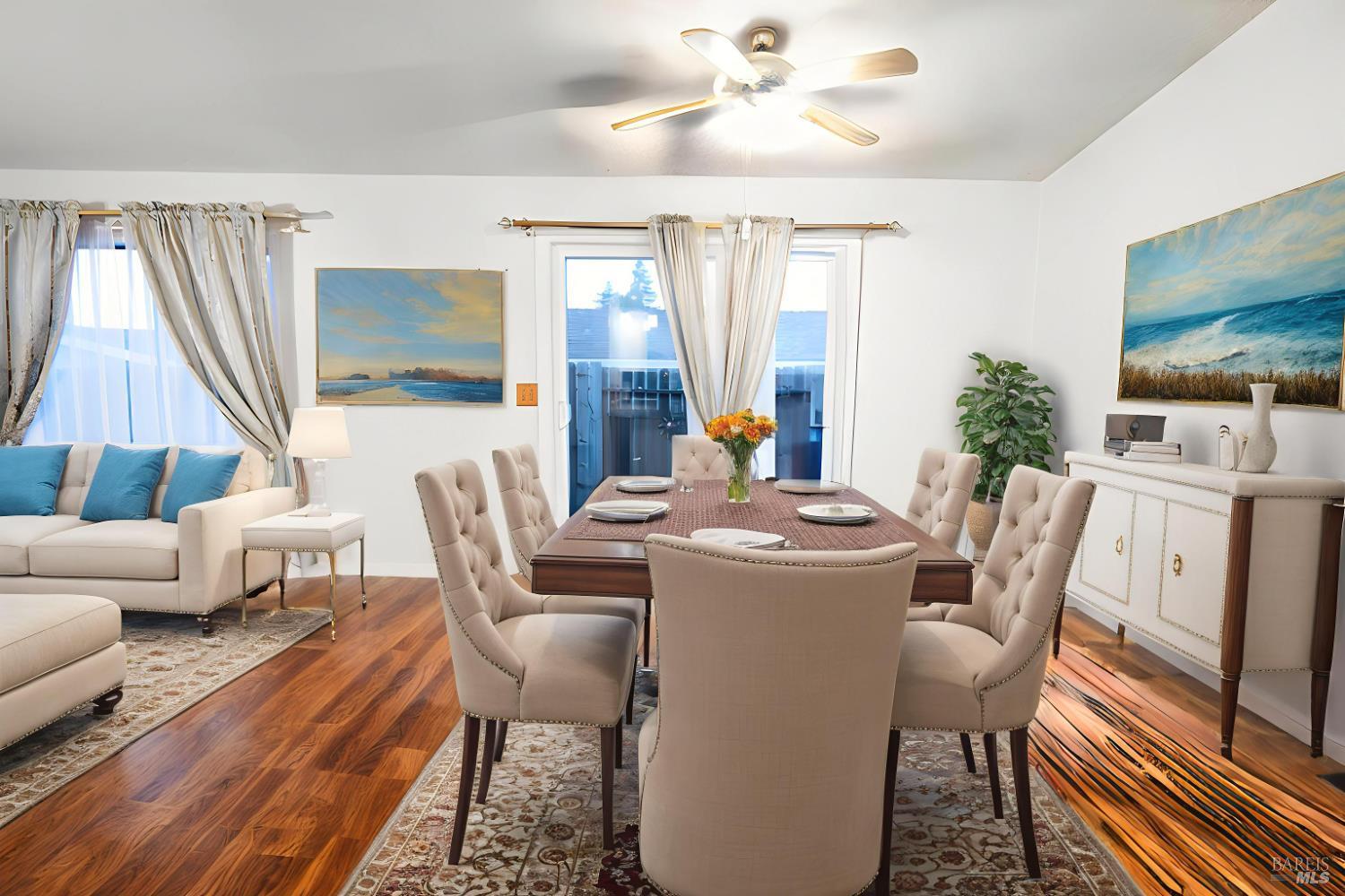2555 Flosden Road, Unit 117 American Canyon, CA 94503 - Photo 3 of 36 a view of a dining room with furniture window and outside view