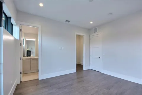 a view of empty room