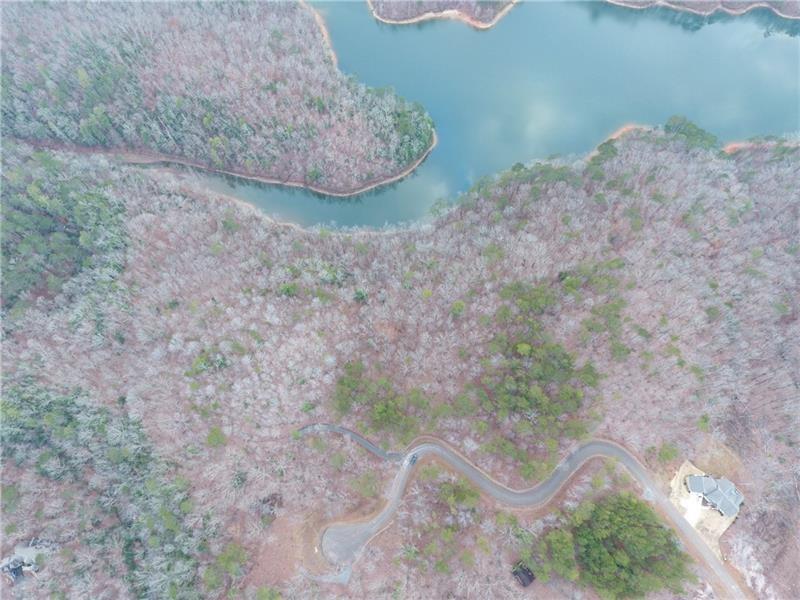 0 Carters View Drive Ellijay, GA 30540 - Photo 5 of 5 a view of a dry yard with wooden fence