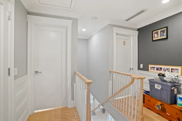 a car parked in front of a house