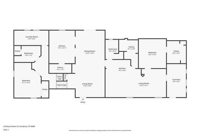 $649,000 | 419 Sky Harbour Court, Granbury, TX 76049