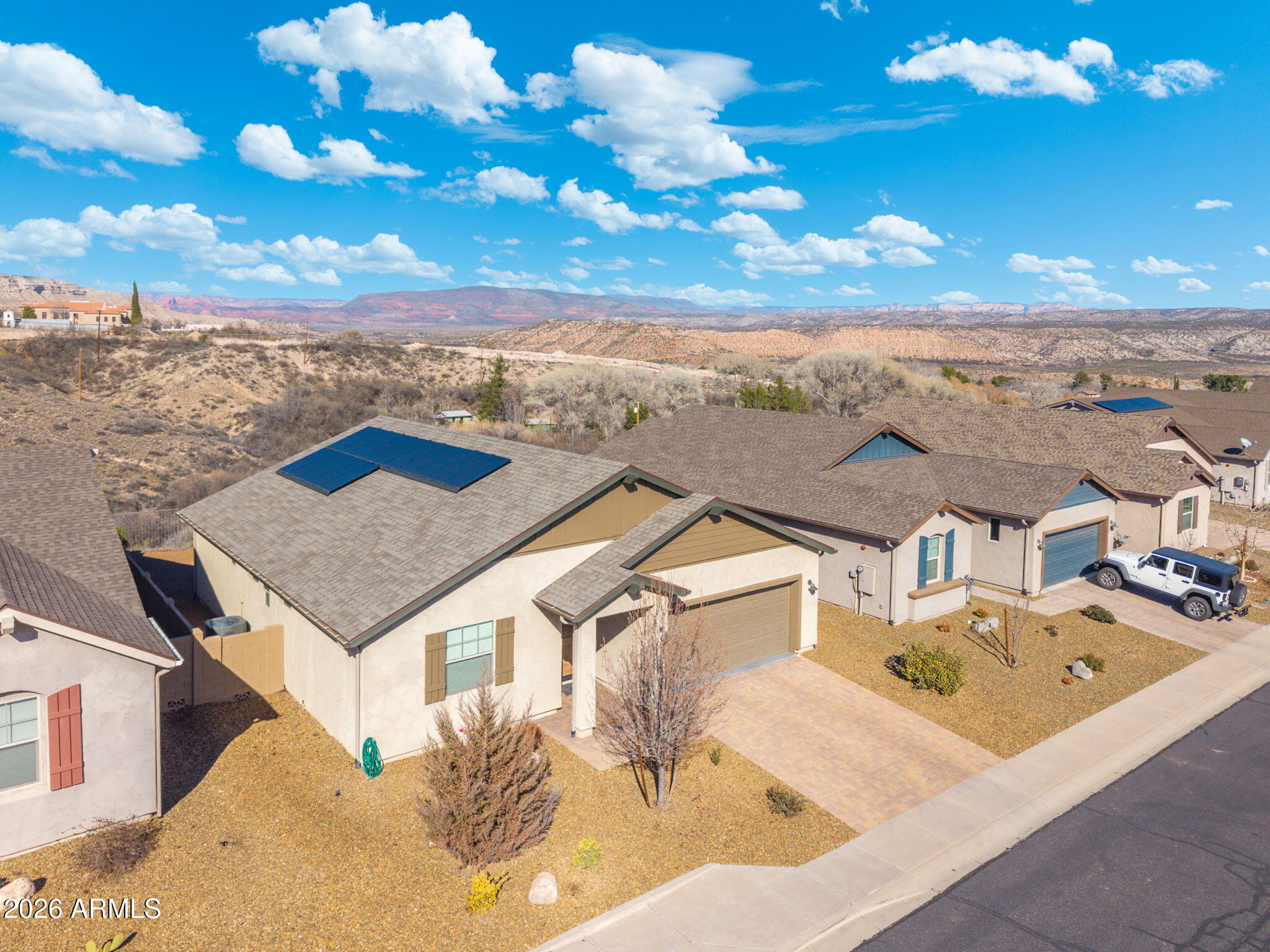 278 Whistle Stop Road Clarkdale, AZ 86324 - Photo 40 of 51 Aerial View
