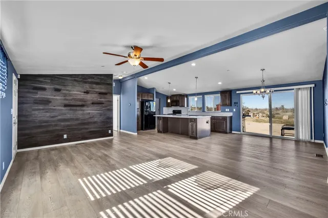 a view of a living room