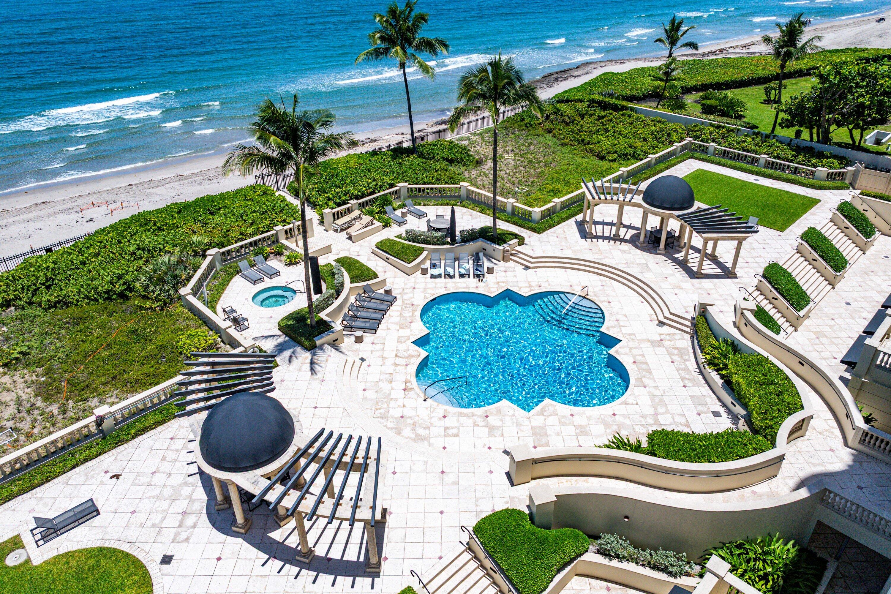 400 South Ocean Boulevard, Unit PH2 Boca Raton, FL 33432 - Photo 36 of 58 Pool and Beach Access