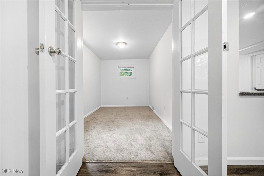 4669 Liberty Road Cleveland, OH 44121 - Photo 10 of 30 First floor bedroom or office with french doors
