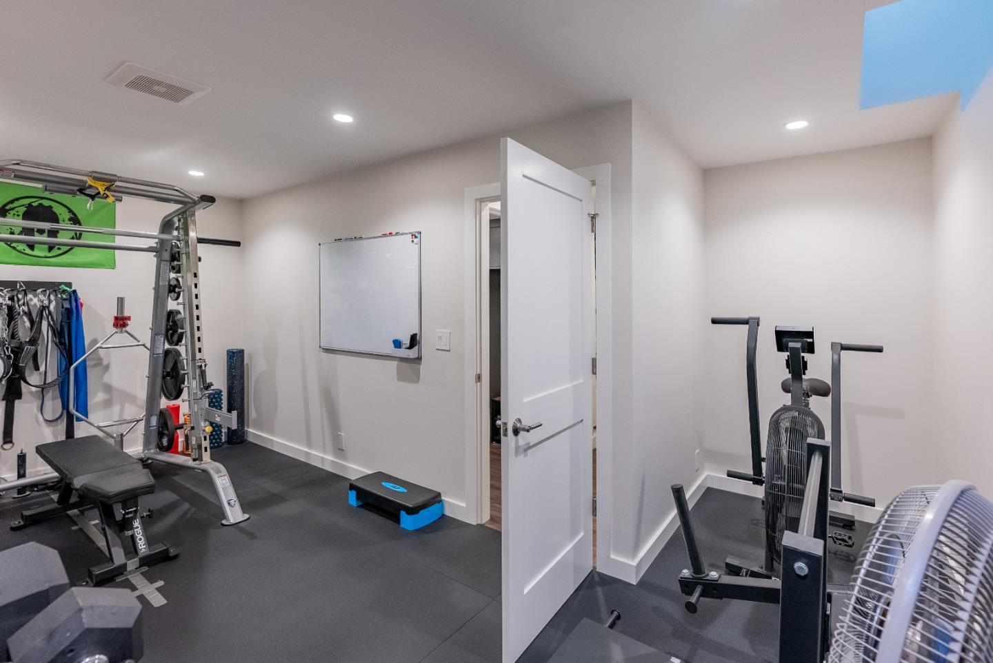 919 La Mesa Terrace, Unit E Sunnyvale, CA 94086 - Photo 31 of 34 a view of a room with gym equipment