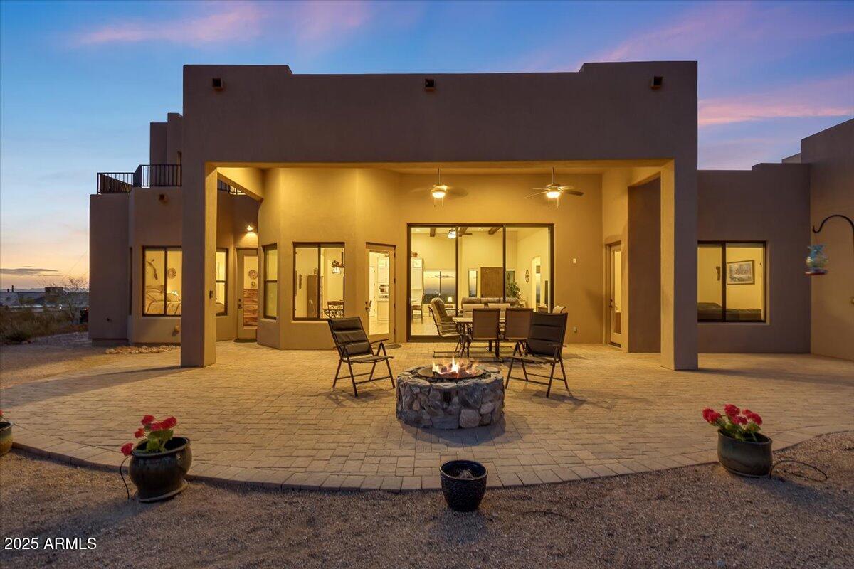 1255 North Holmes Road Apache Junction, AZ 85119 - Photo 37 of 72 Rear Covered patio