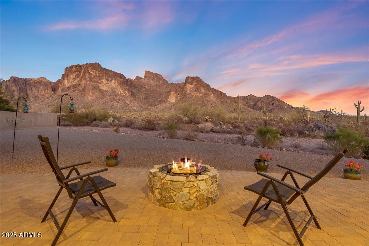 1255 North Holmes Road Apache Junction, AZ 85119 - Photo 38 of 72 Patio Forest and Mtn views