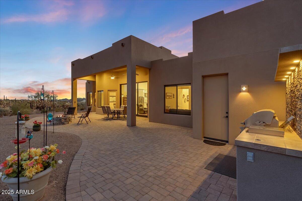 1255 North Holmes Road Apache Junction, AZ 85119 - Photo 40 of 72 Custom designed patios & BBQ area