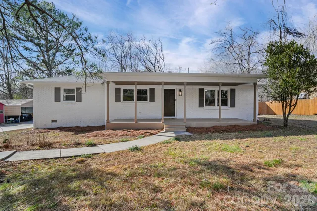 a backyard of a house