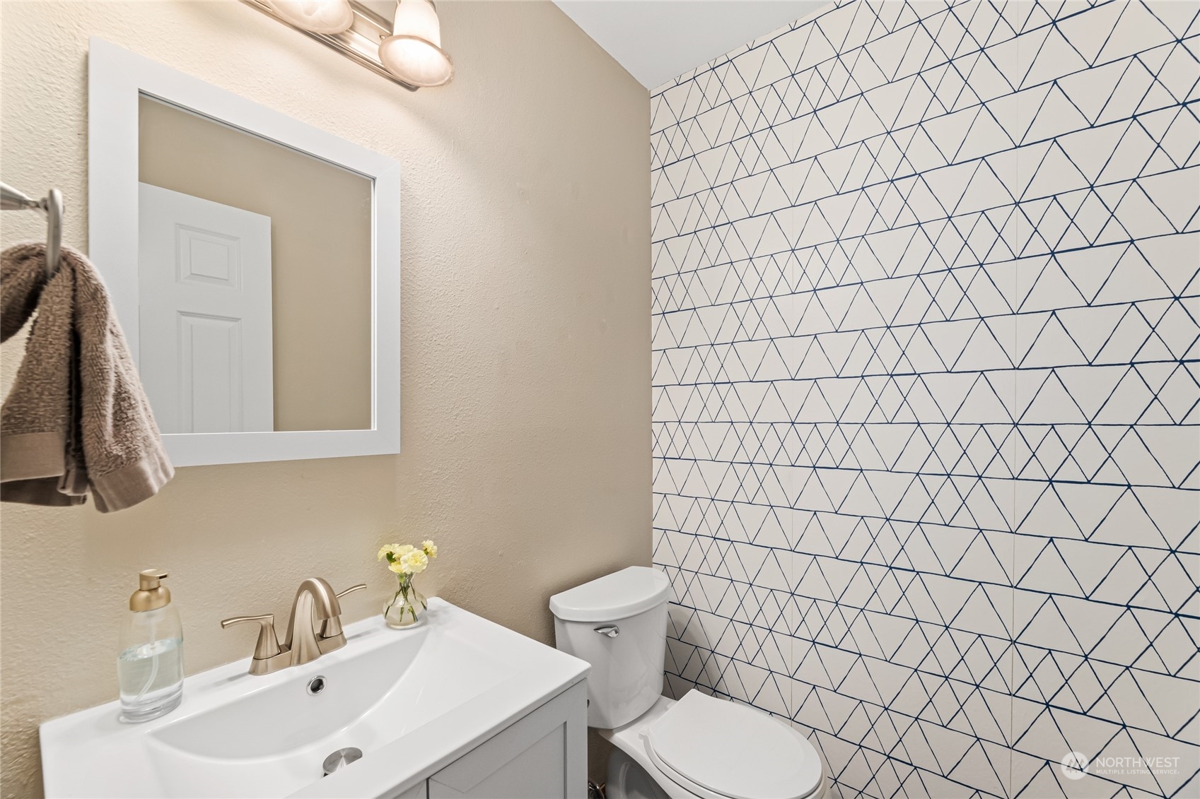 17716 8th Place West Bothell, WA 98012 - Photo 10 of 27 a bathroom with a sink and a toilet