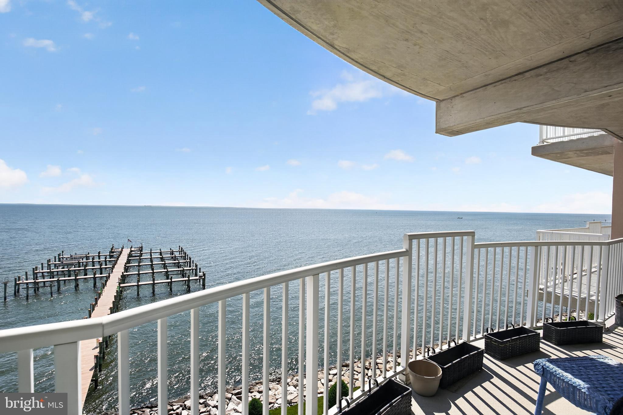 8501 Bayside Road, Unit 604 Chesapeake Beach, MD 20732 - Photo 28 of 42 Balcony View