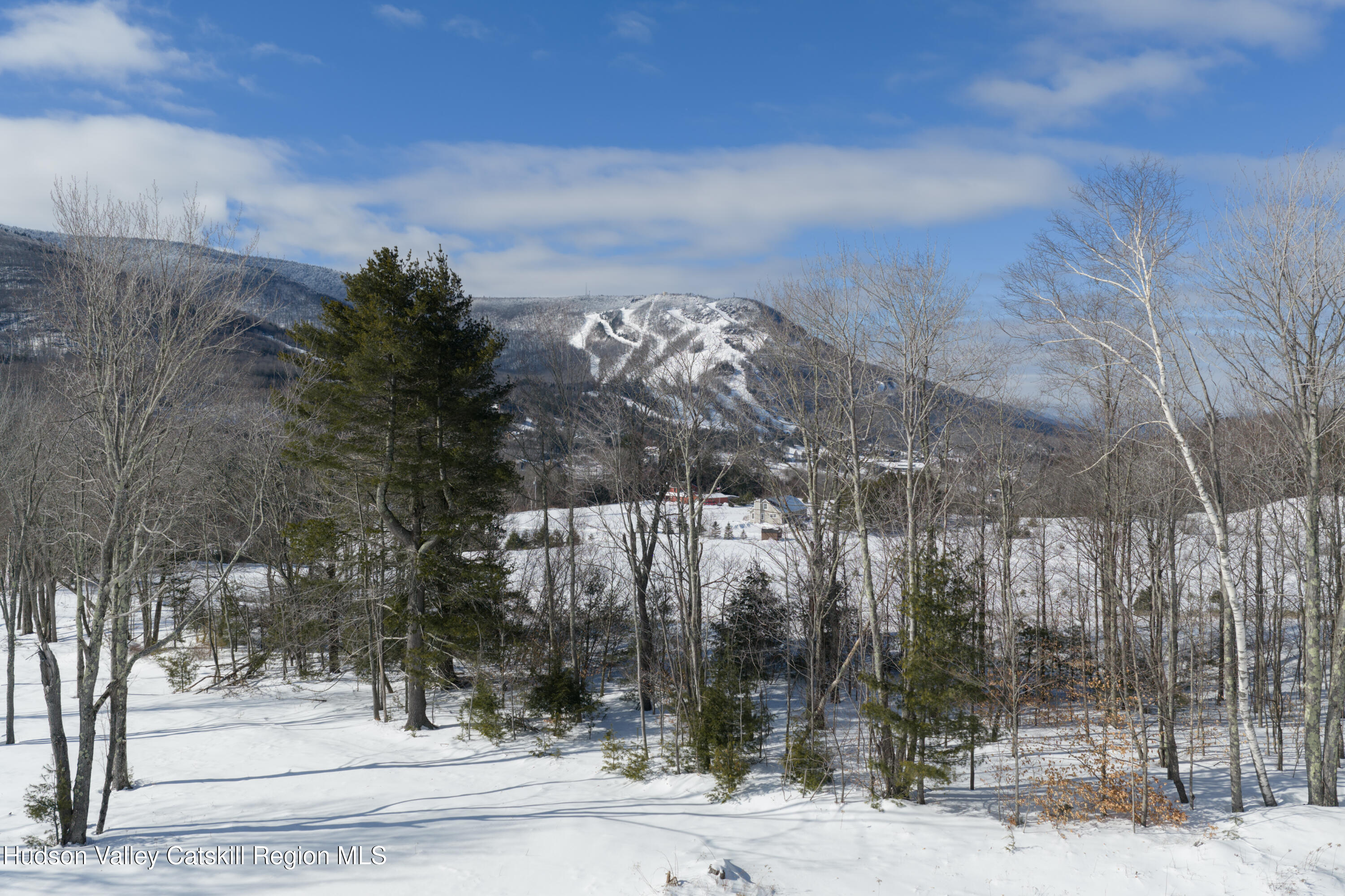 a view of a building with a street