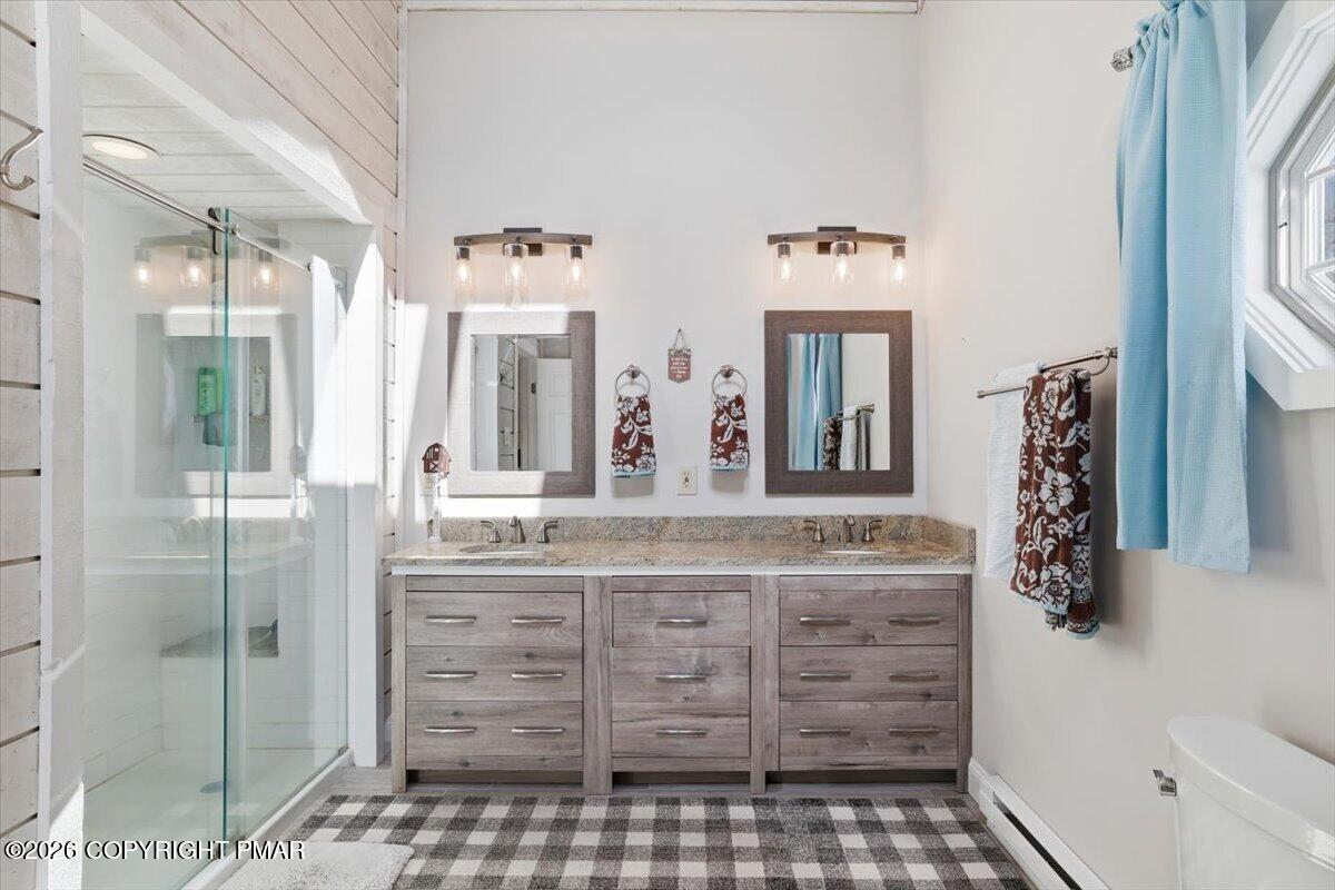 3318 Spruce Cabin Road Cresco, PA 18326 - Photo 29 of 97 Ensuite Primary Bathroom