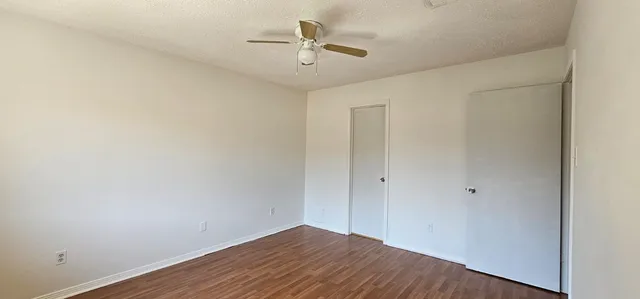 wooden floor in an empty room