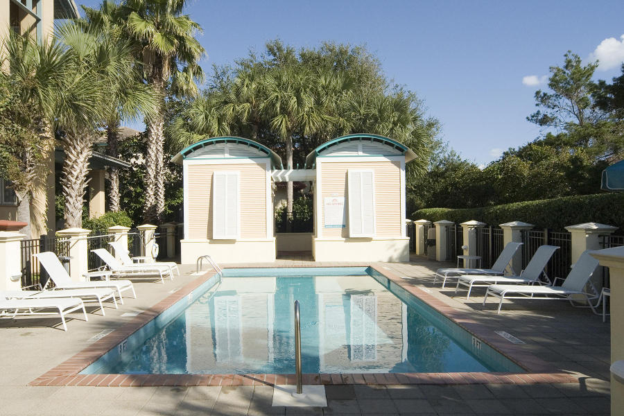 51 Rue Caribe Miramar Beach, FL 32550 - Photo 35 of 41 a view of a house with backyard stove and sitting area