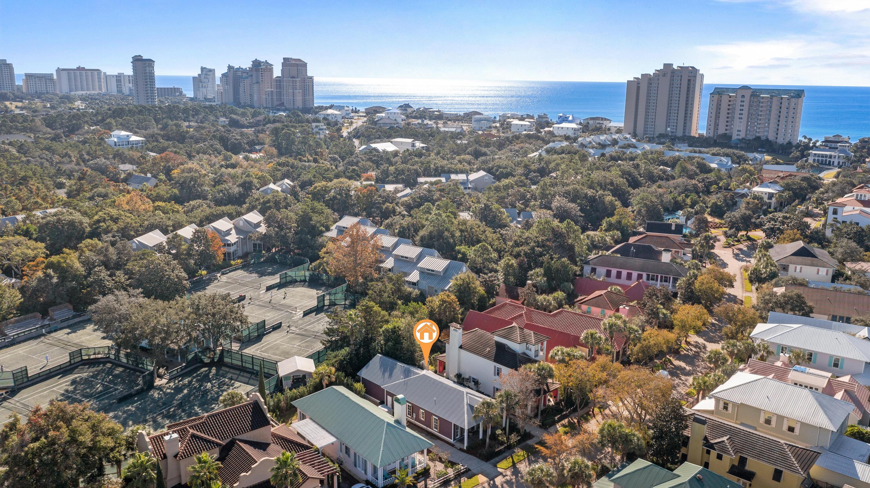51 Rue Caribe Miramar Beach, FL 32550 - Photo 4 of 41 an aerial view of a city with lots of residential buildings