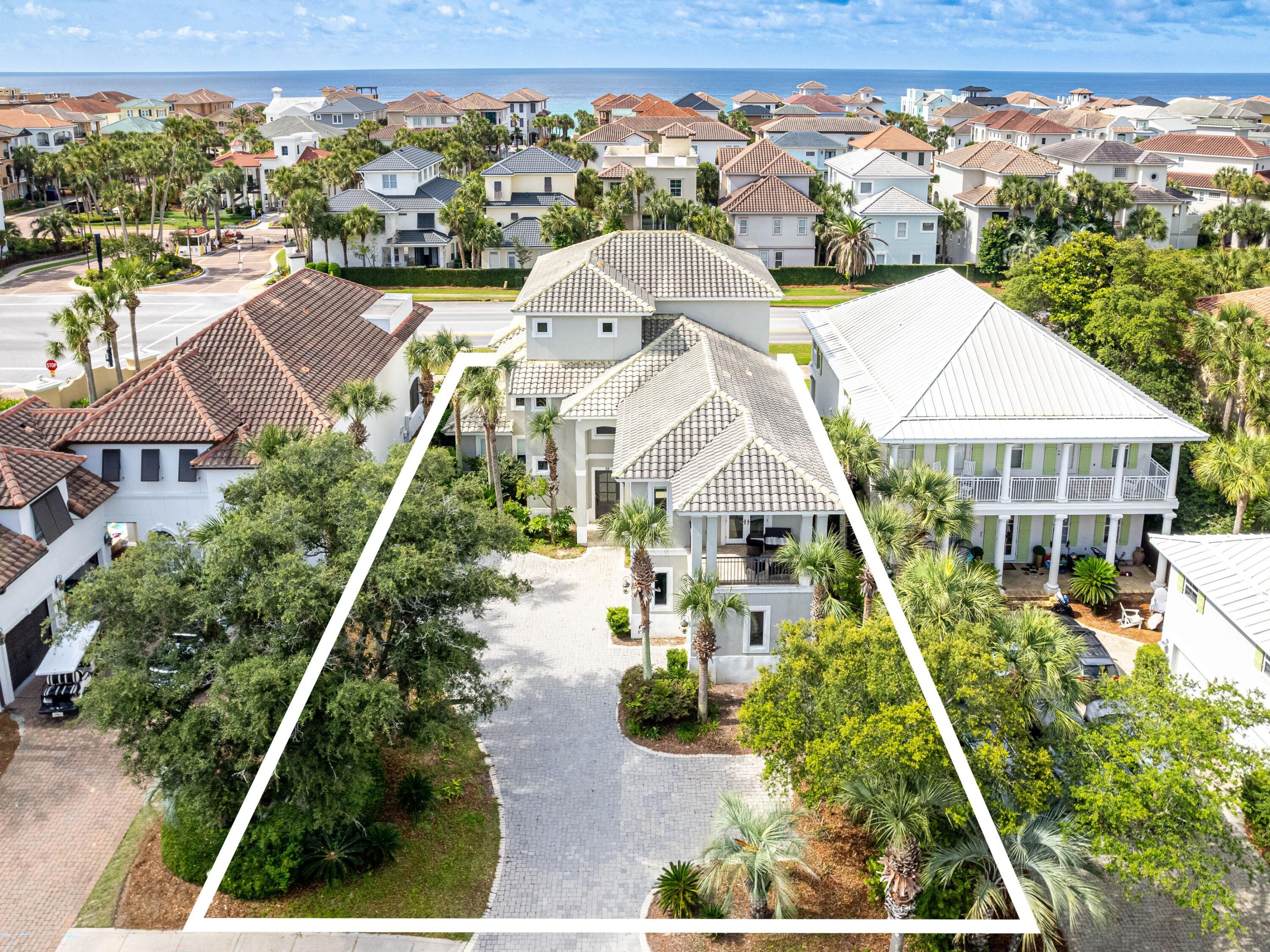 52 Tranquility Lane Destin, FL 32541 - Photo 65 of 65 an aerial view of a house with a yard