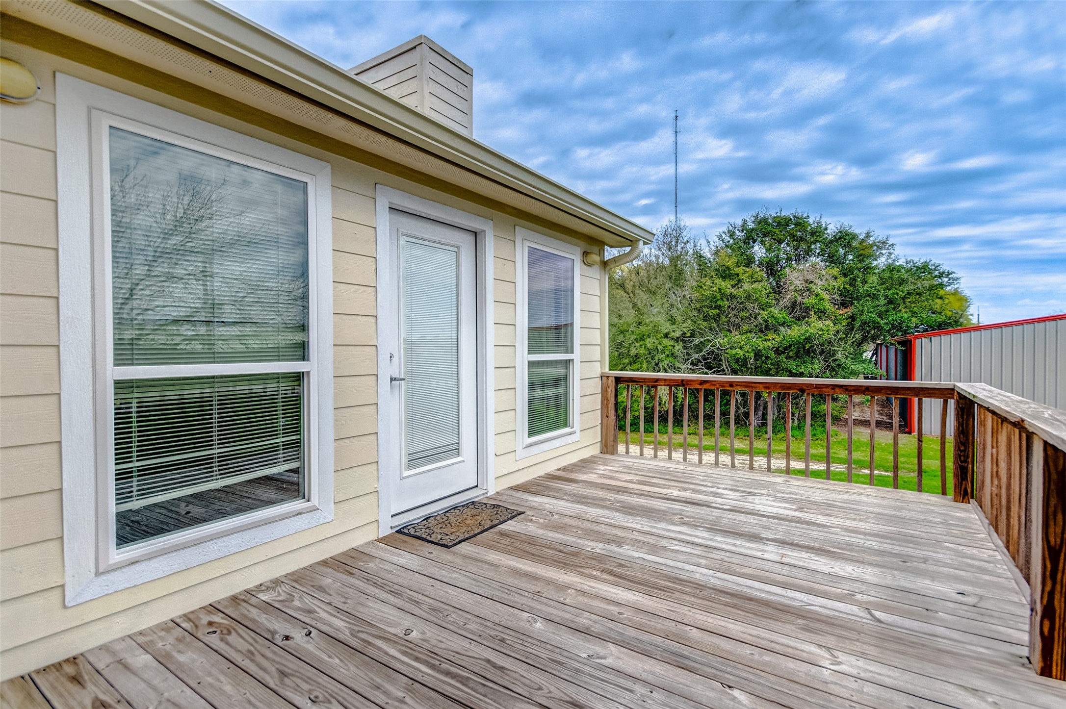 2101 7th Street High Island, TX 77650 - Photo 26 of 33 a view of a wooden balcony