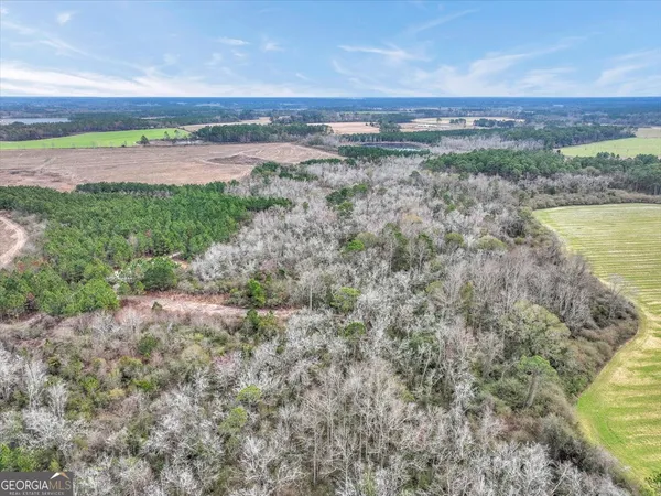 a view of a lake with outdoor space