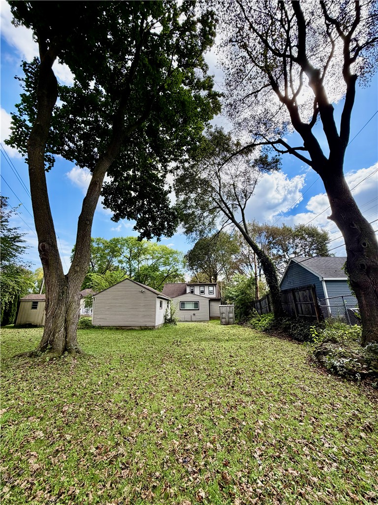 49 Alvord Street Rochester, NY 14609 - Photo 19 of 25 expansive rear yard