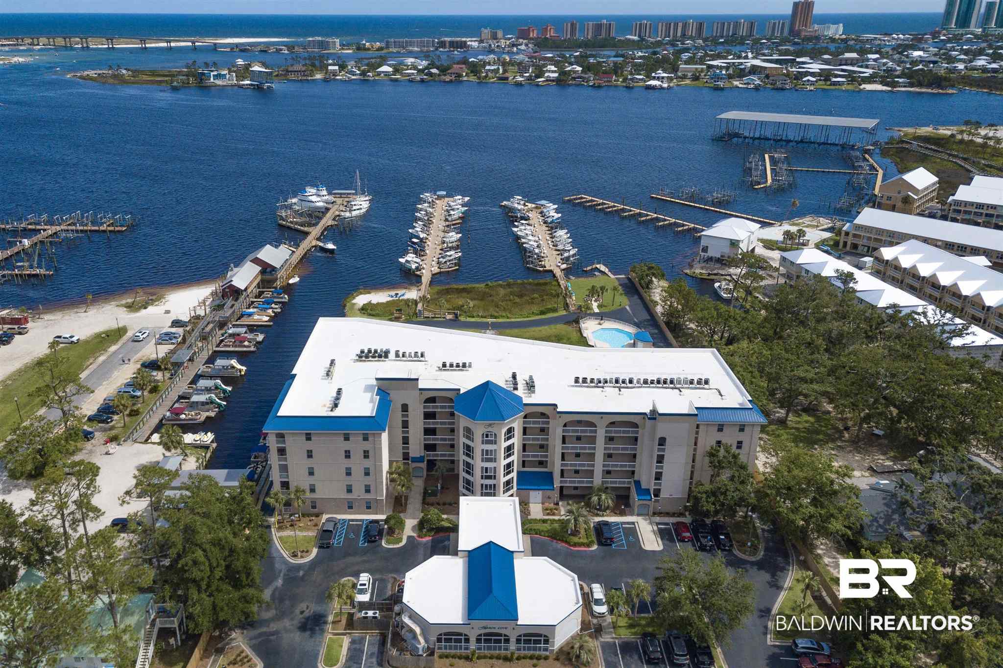 27282 Canal Road, Unit 112 Orange Beach, AL 36561 - Photo 1 of 47 Harbor Cove Aerial